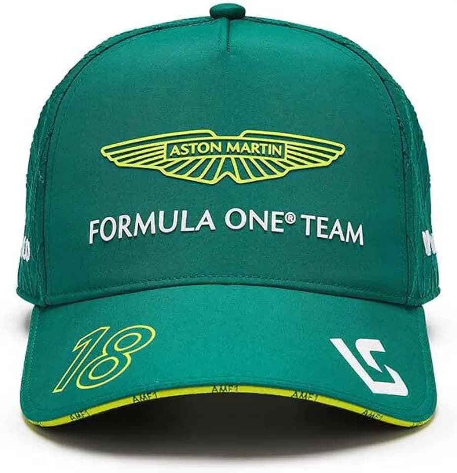 Aston Martin F1 Lance Stroll Kappe 2024 - Unisex - Grün - Einheitsgröße