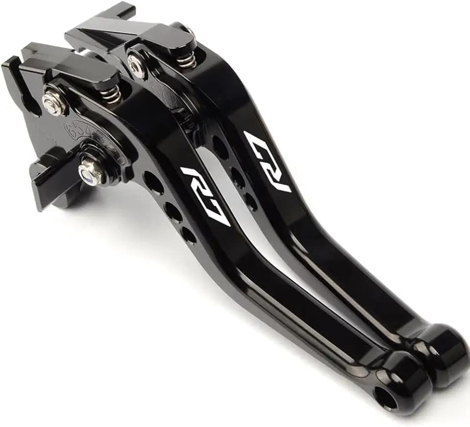 for Yamaha R7 YZF-R7 2021-2024 2025 (Not for 2026+ Model) Short Brake Lever Clutch Lever CNC Aluminum Alloy (Black)