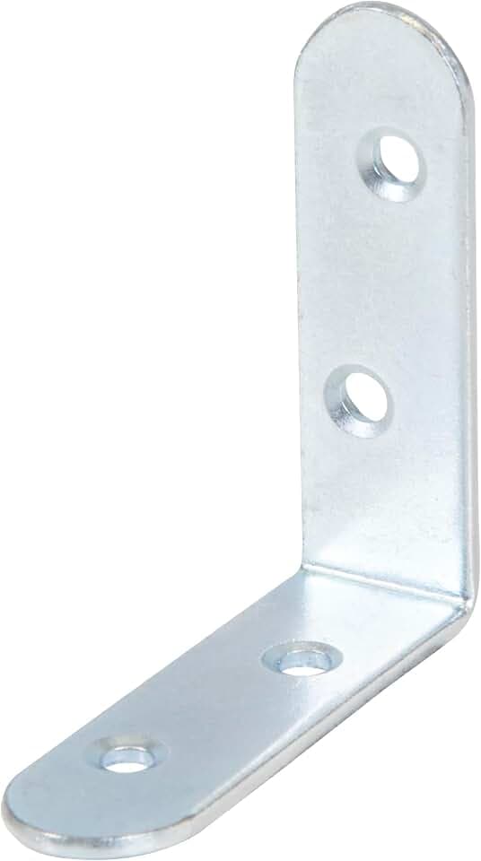 Alberts 824129 Stuhlwinkel | galvanisch blau verzinkt | abgerundet | 50 x 50 x 14 mm | 120er Set