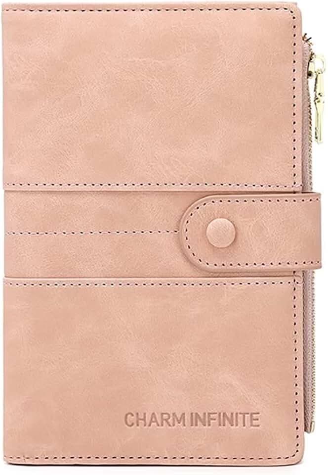 Mudono RFID Blocking Slim Passport Wallet, Travel Document Organizer