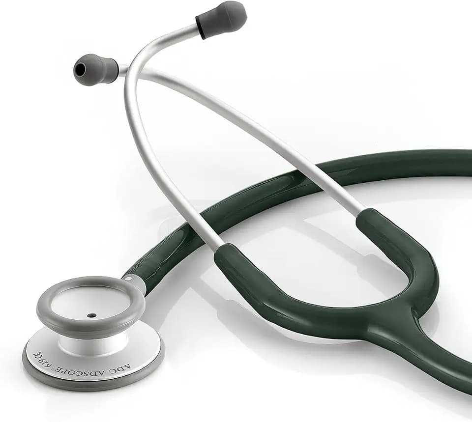 ADC Adscope 619 Ultra-Lite Clinician Stethoscope, AFD Tunable Technology