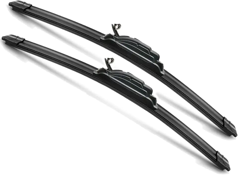 JustCar OEM QUALITY 26" + 24" Premium All-Seasons Durable Stable And Quiet Windshield Wiper Blades (Set of 2)