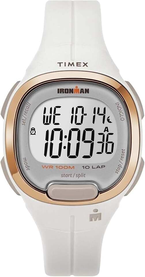 Timex Damen Digital Uhr mit Harz Armband