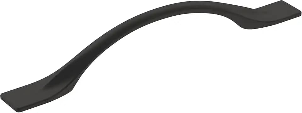 Amerock 5-1/16" Uprise Matte Black Drawer Pull