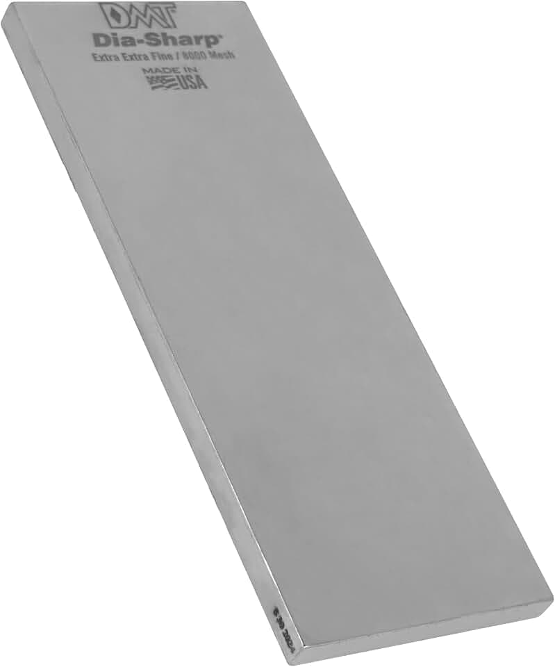 DMT Dia-Sharp® Diamant Schleifstein 8" Extra-Extrafein | Messerschärfer in Profiqualität | 20cm Wetzstein für Messer und Werkzeuge | Made in USA | D8EE