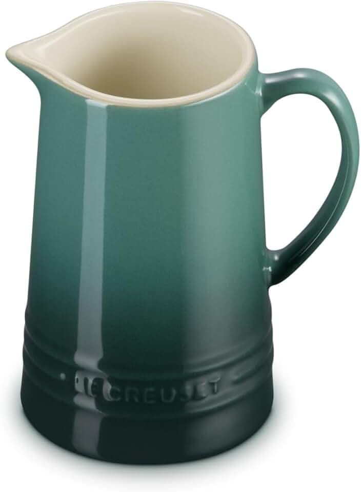 Le Creuset Stoneware Signature Pitcher, 10 oz., Artichaut