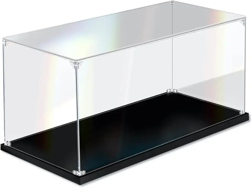 Acryl Vitrine Schaukasten Selbstmontage Klar Acrylbox 25 x 15 x 15cm