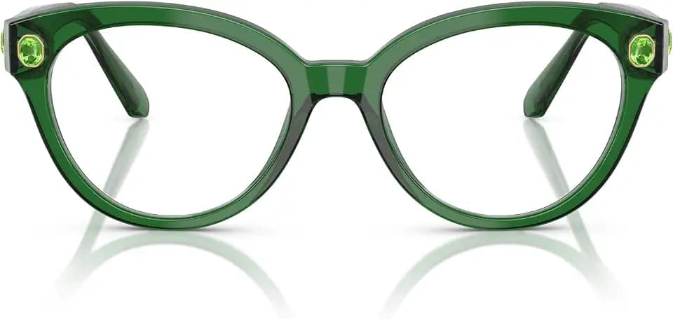 Swarovski womens Sk2037 Round Prescription Eyewear Frames