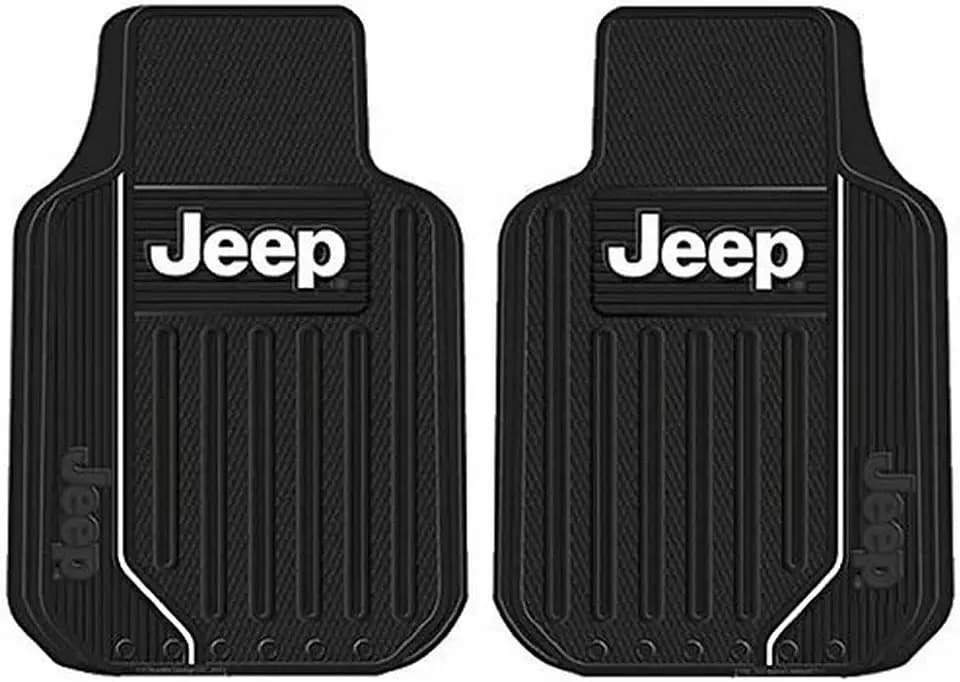 Plasticolor 001469R01 Jeep Black Universal Floor Mat
