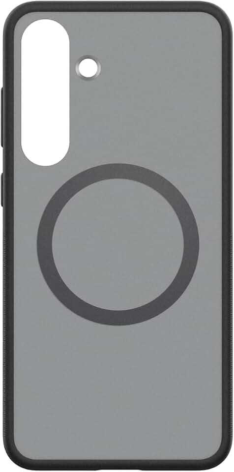 Designed for Samsung Spigen Capella Case für Galaxy S25+, semitransparente Handy-Hülle, Magnet zum Anbringen von Gadgets, Qi2-Charger kompatibel, Harte Schale mit weicher Griffkante, Frost Black
