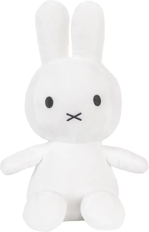 Kids Preferred Miffy Plush Toy, 14 Inch Sitting Dutch Bunny Plush by Dick Bruna, Soft Boa Rabbit Bunny Stuffed Animal Plushie Doll for Girls and Boys