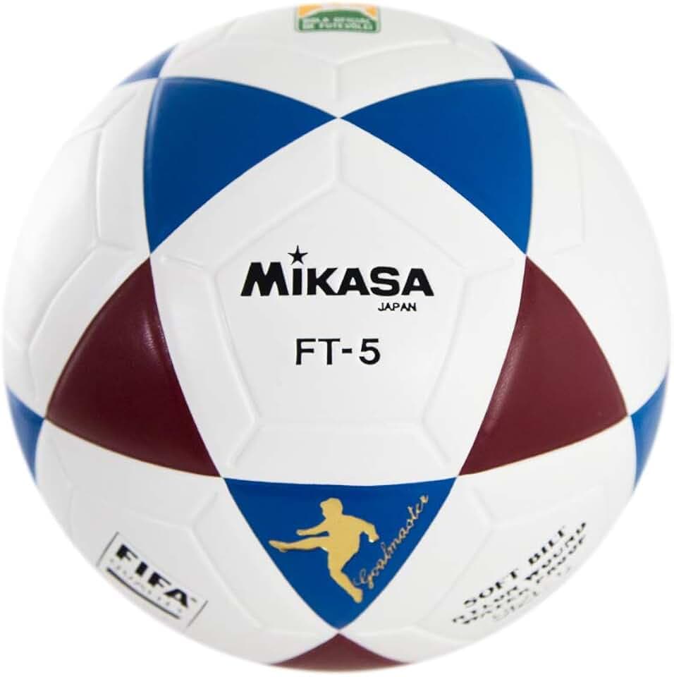Mikasa FT5 FQ BR, Unisex Adult Footvolley Ball, White/Blue/Red, 5