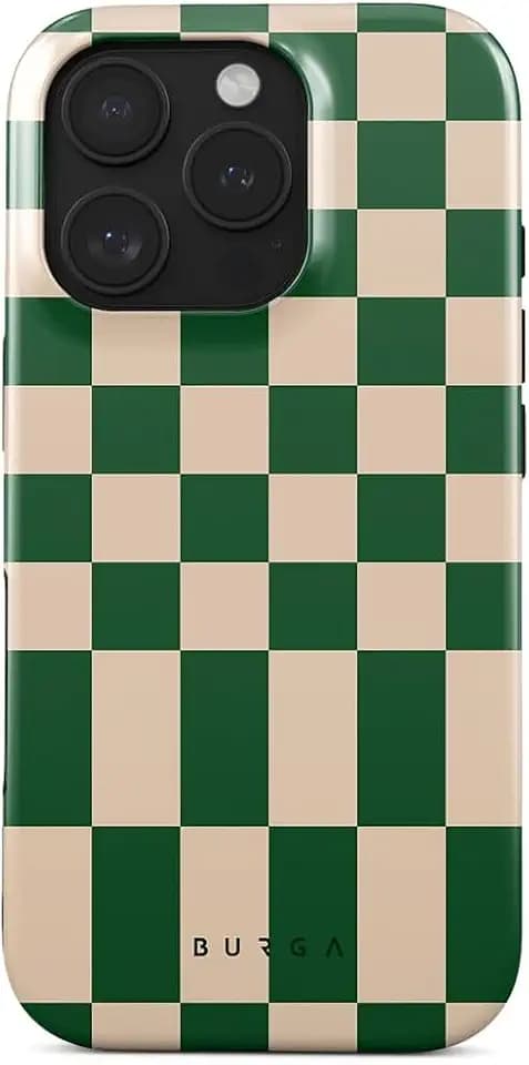 BURGA Unisex Phone Case for iPhone 16 Pro, Dual-Layer Protective Cover