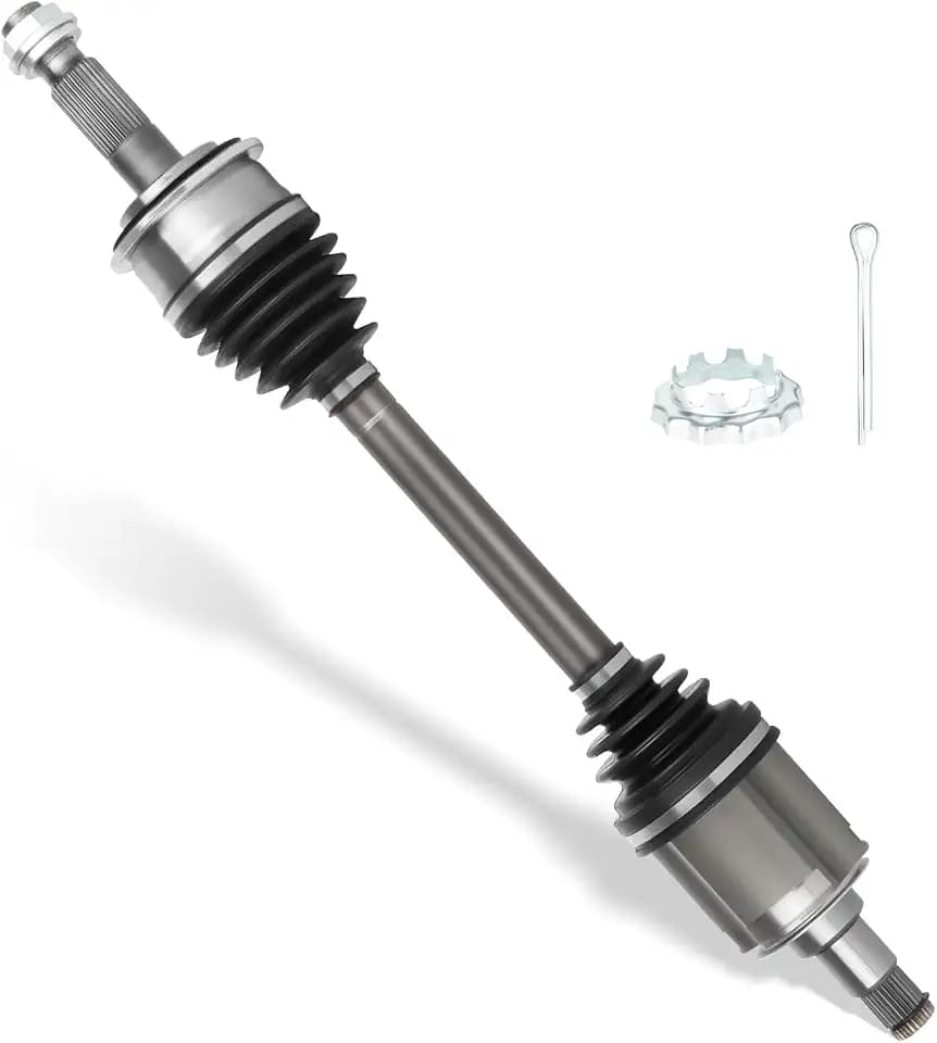 Front Left & Right CV Axle Shaft Assembly Fits for Toyota Sequoia 4.7L 2001-2007, for Tundra 2000-2006 3.4L 4.0L 4.7L V6 V8 4WD, 1 PC 66-5194