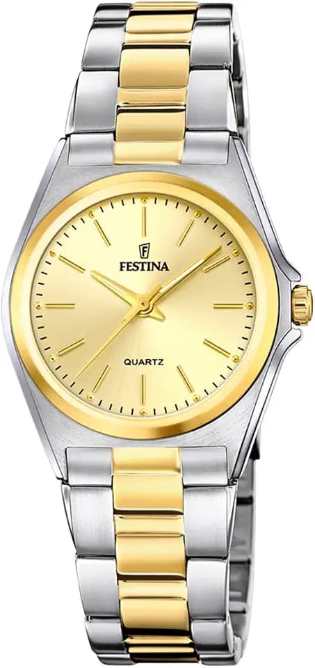 Festina Damenuhr Analog aus Edelstahl 316l Multi