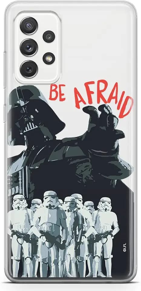 ERT GROUP Handyhülle für Samsung A52 5G / A52 LTE 4G / A52S 5G Original und offiziell Lizenziertes Star Wars Muster Darth Vader 018 optimal an die Form des Handy angepasst, teilweise transparent