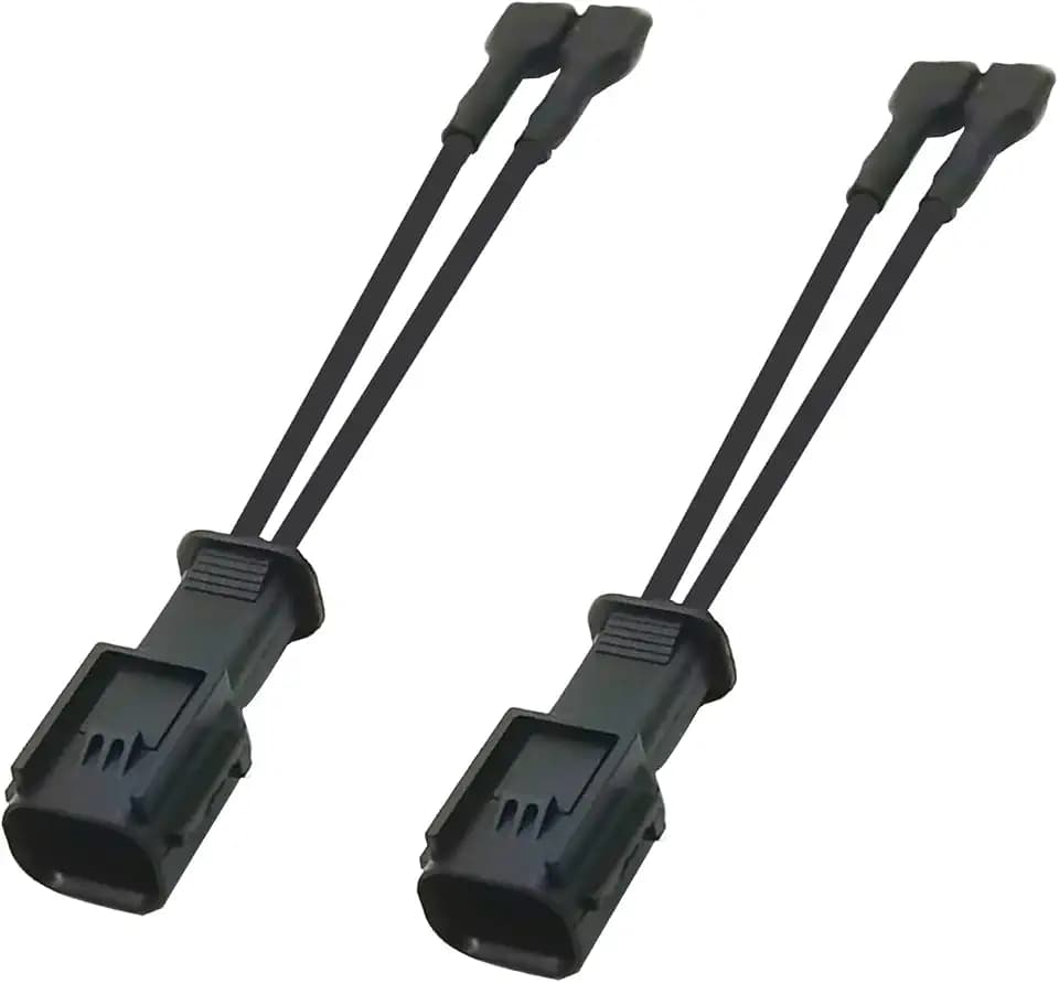 Compatible with Honda(After 2017) Horn Connector Adapter Wiring Harness,Horn Pigtail Converter Plug and Play for Universal Horn (2PCS)