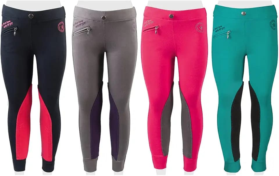 PFIFF 102603 Kinder Reithose Ella Stoff Besatz Reitleggings Mädchenreithose