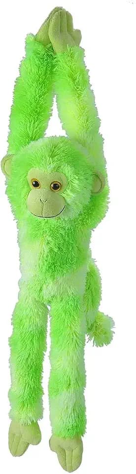 Wild Republic Hanging Vibes Green Monkey Stuffed Animal - 22"