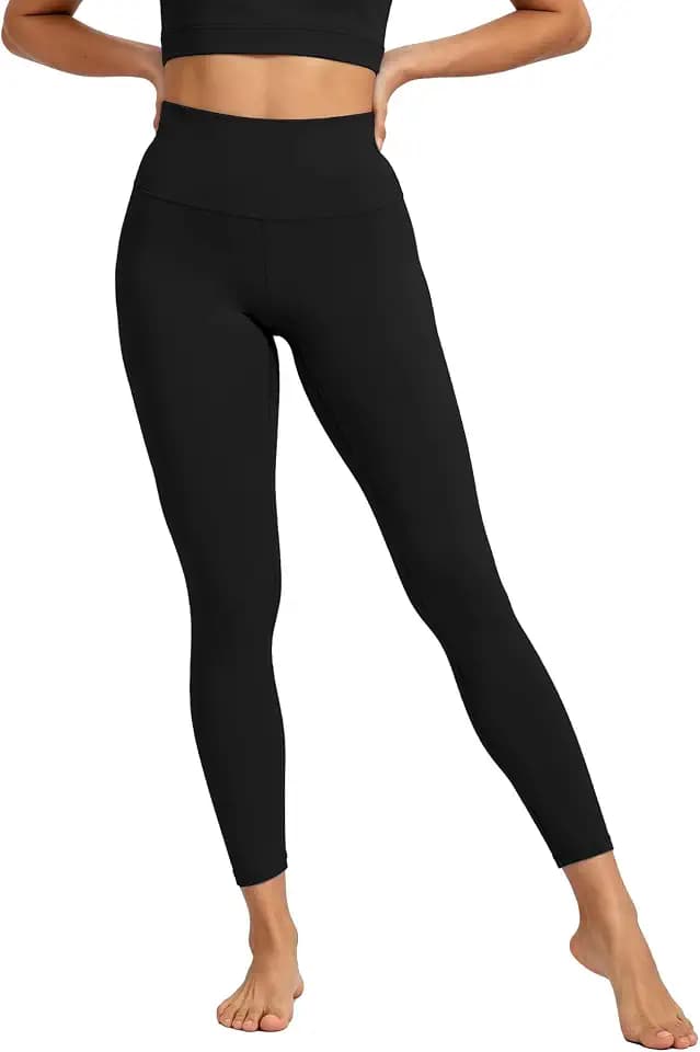 Buttery Soft 25" Inseam Yoga Workout Leggings Pants for Women