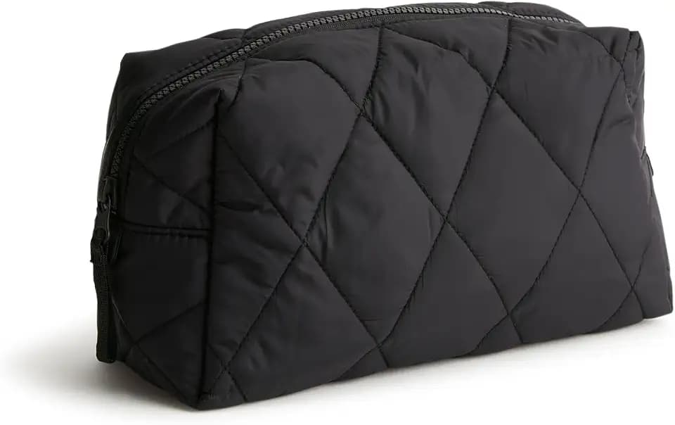 Vera Bradley Women's Featherweight Large Cosmetic, Moonless Night, One Size