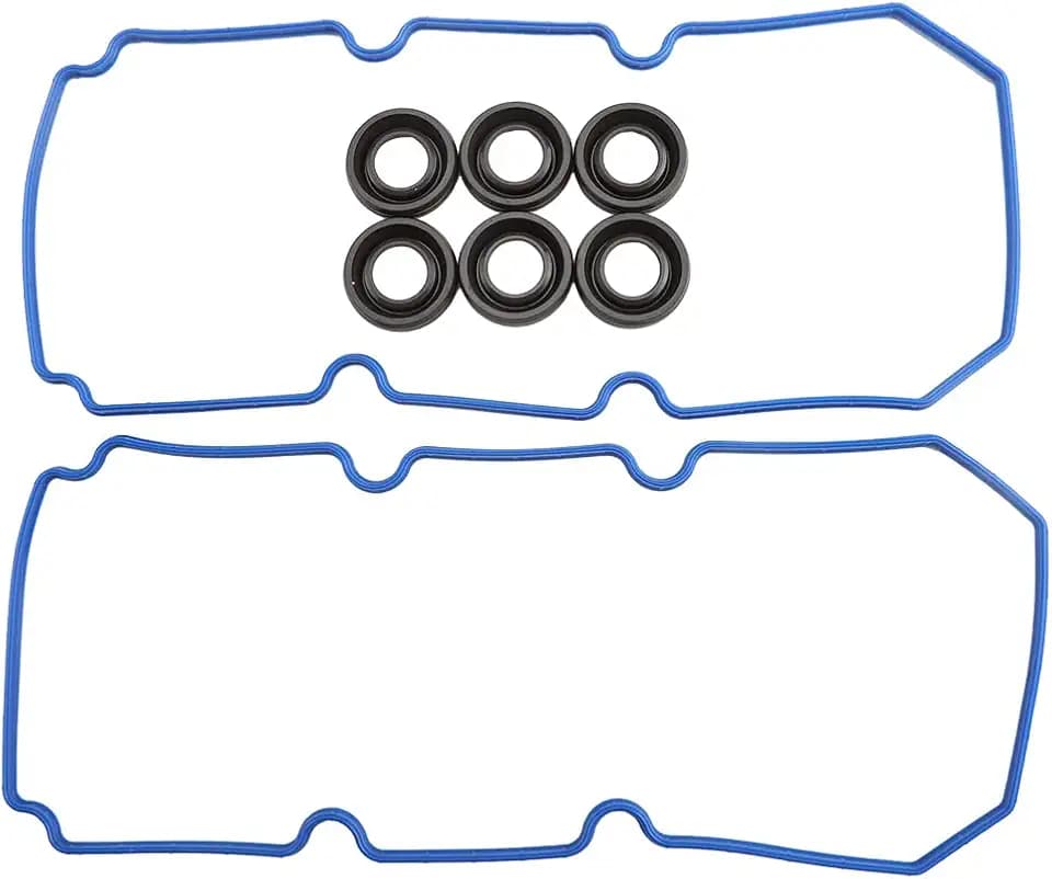 DETOTI Valve Cover Gasket Fit 98-06 300 Concorde Plymouth 3.2 3.5L DOHC VS50501R VC143G