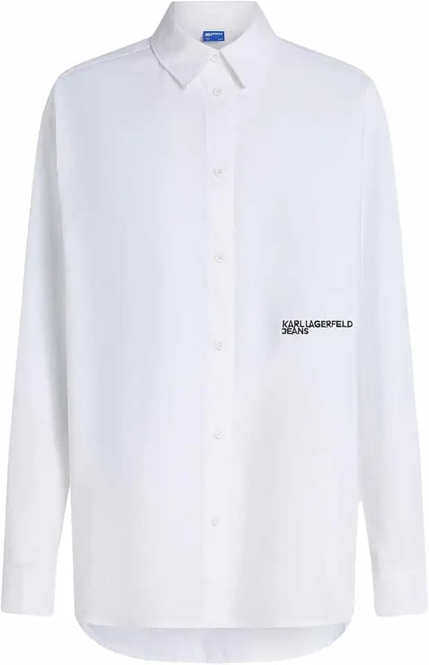 Karl Lagerfeld Jeans Damen Oxford Blouse
