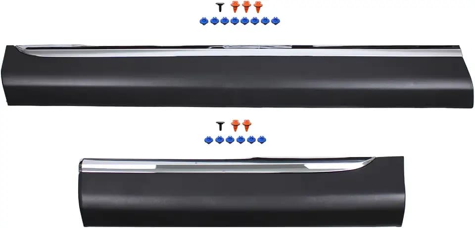 Front and Rear Driver Side Door Lower Molding Trim for Toyota