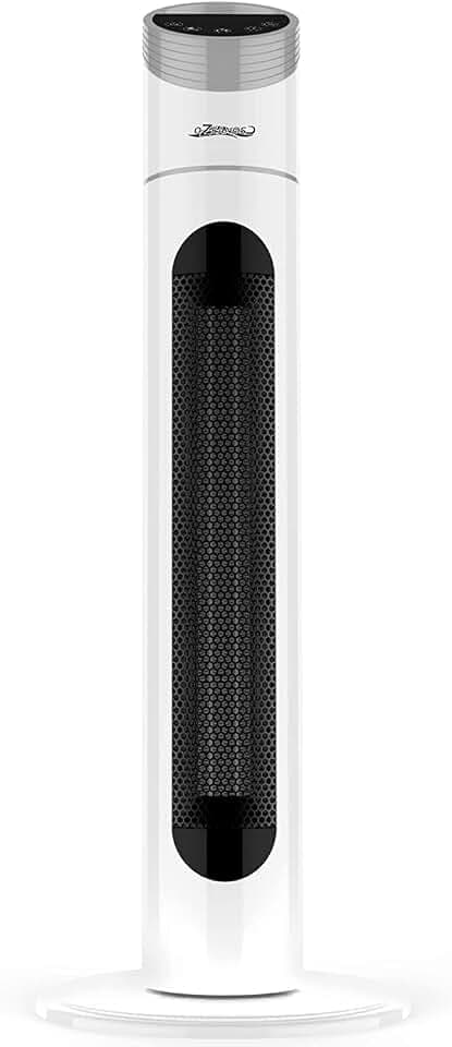OZEANOS Keramik Heizlüfter，PTC-Keramikheizung Elektrisch Heizung Klein Leise mit Oszillationsfunktion 120Degree Elektro-Heizung Schnellheizer Automatische Drehung Umkippschutz Heizung Heater 2000W