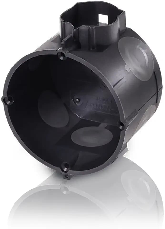 f-tronic Unterputz-Gerätedose, Winddicht, 46 mm Tief, Inhalt: 25, Schwarz, E1062K
