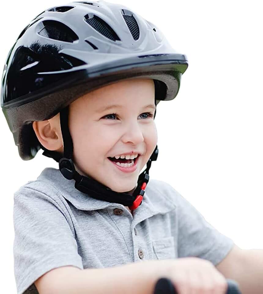 Joovy Noodle Multi-Sport Helmet XS-S, Kids Adjustable Bike Helmet, Black