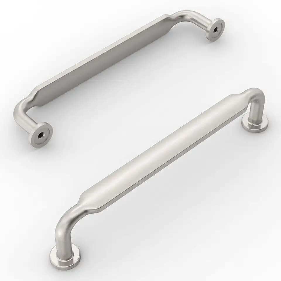 10 Pack 5 Inch(128mm) Brushed Satin Nickel Cabinet Pull Kitchen Cabinets Handles Nickel Cabinet Hardware for Cupboard Handles Kitchen Pulls for Cabinets Drawer Pulls