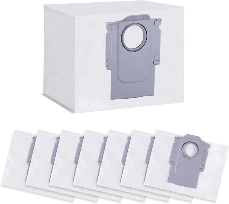 Alloytool 8 Stück Staubbeutel für Roborock S8+/ S8 Pro Ultra/ S7 MaxV Ultra