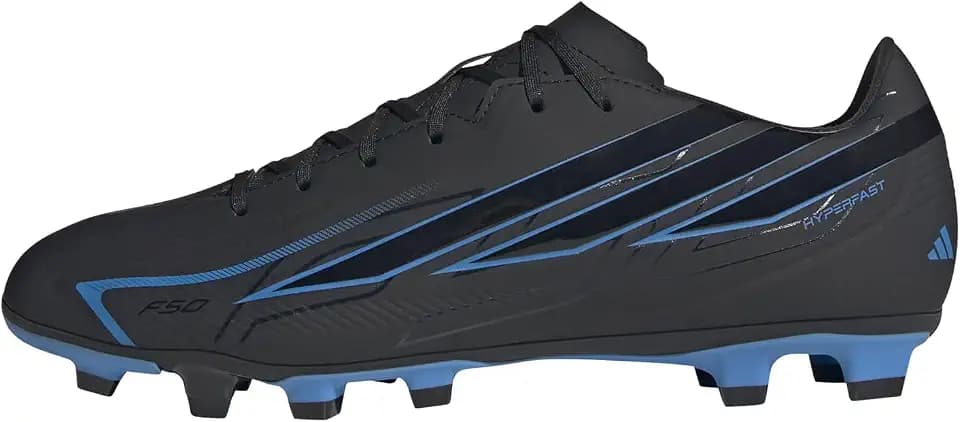 adidas Mens F50 Hyperfast Club Firm Ground Multi Ground Sneakers Shoes - White