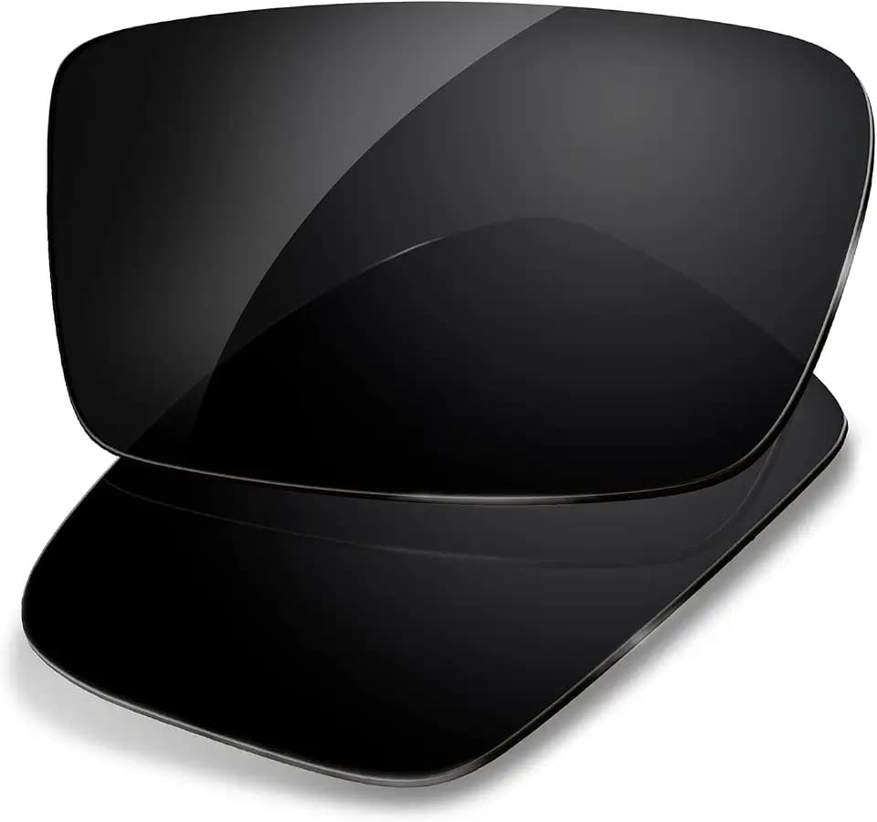 Dynamix Polarized Replacement Lenses for Oakley Gascan | Easy To Install | Fit Perfectly | Solid Black