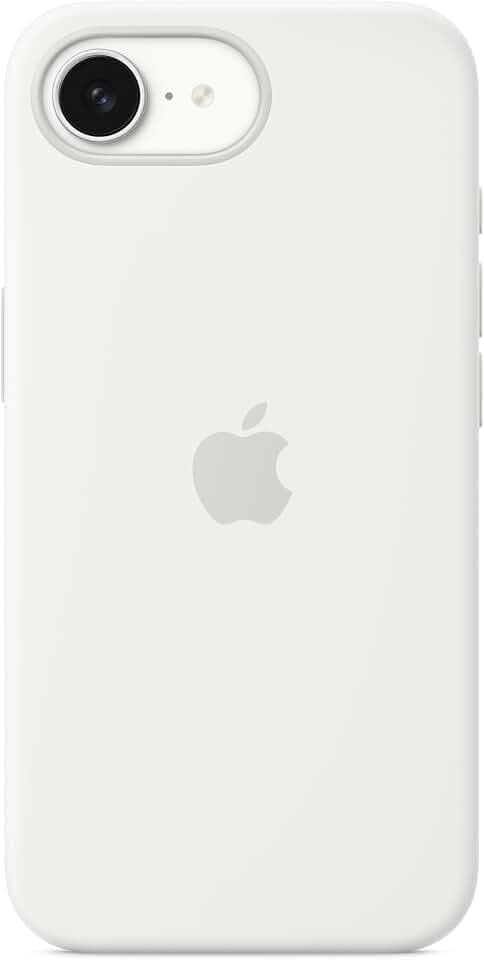 Apple iPhone 16e Silicone Case – White ​​​​​​​