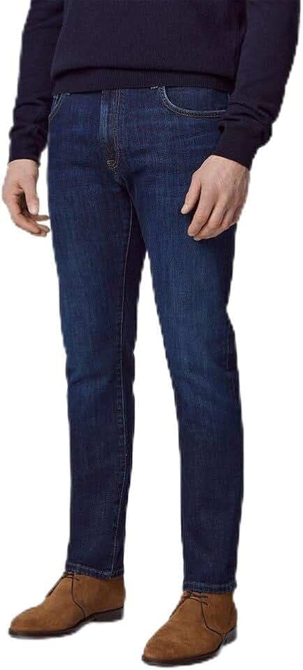 Hackett London Herren Vintage Wash Denim Jeans