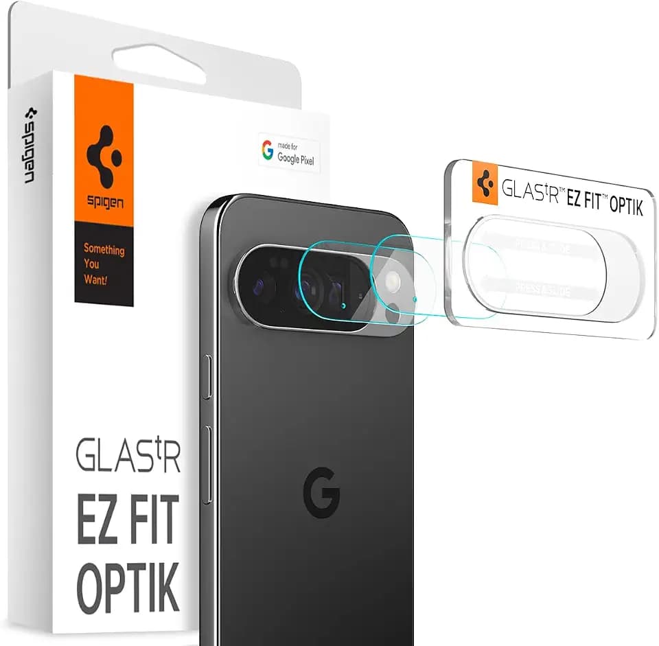 Spigen Glas.tR EZ FIT Optik Camera Lens Protector for Pixel 10 Pro