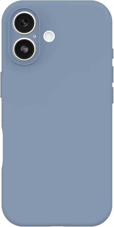 OtterBox iPhone 17 Figura Series Case - Polus Blue - Aesthetic, Silicone Phone Cases, Protective Minimalist Design, MagSafe iPhone Case with Camera Protection