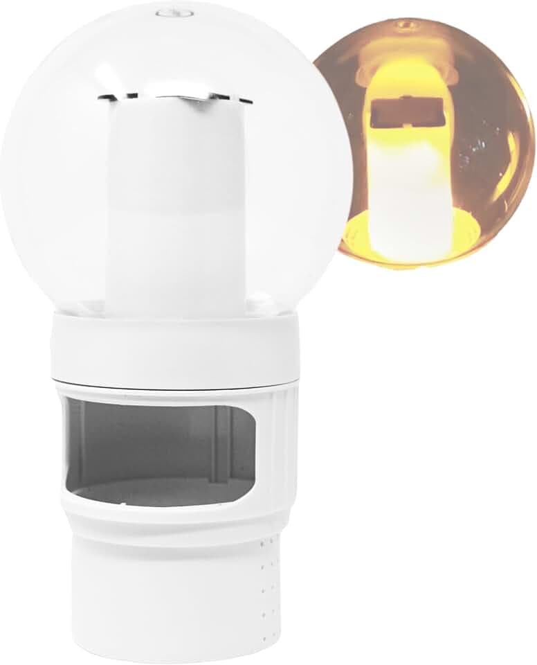 SWIMLINE | Floating Pool Chlorine Tablet Dispenser | Solar Light-Up Torch