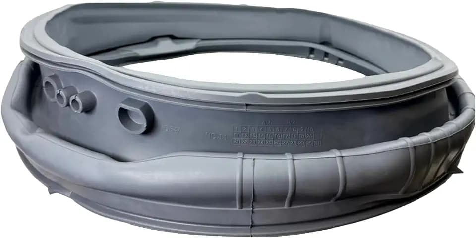 MDS47123619 Washer Door Boot Gasket for LG Front-Load Washing Machines - Grey Seal Replaces AP6236842, AGF75223080, 4511798, PS12081606 - Compatible with LG Door Gasket