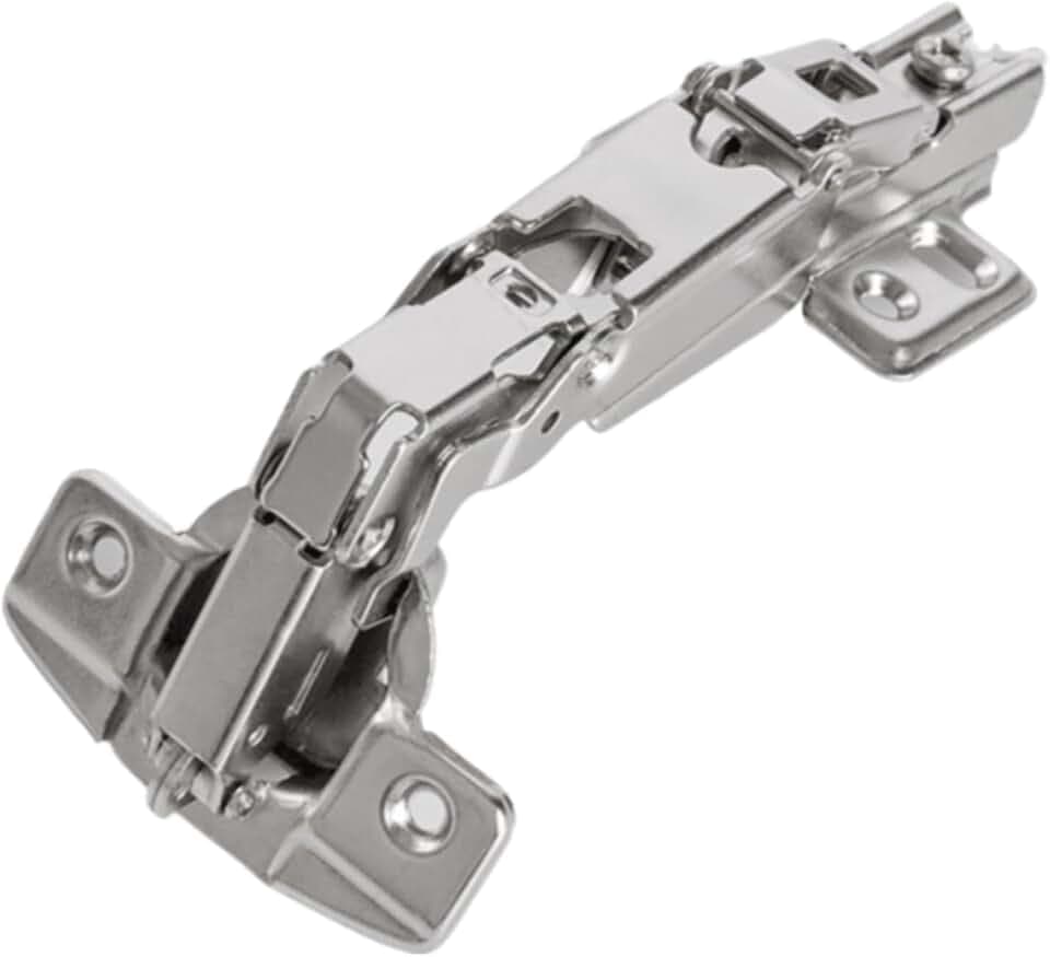 165° Self-Closing Heavy Duty Hinge - C98 Compatible Cabinet/Door Hinge for Kitchen Wardrobe & Automotive Storage Systems (1-Pack)