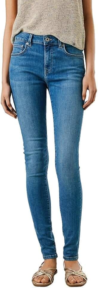 Pepe Jeans Damen Jeans Skinny Jeans Mw Regent
