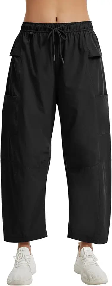 Hiking Pants Women Baggy Barrel Lightweight Waterproof Cargo Pants