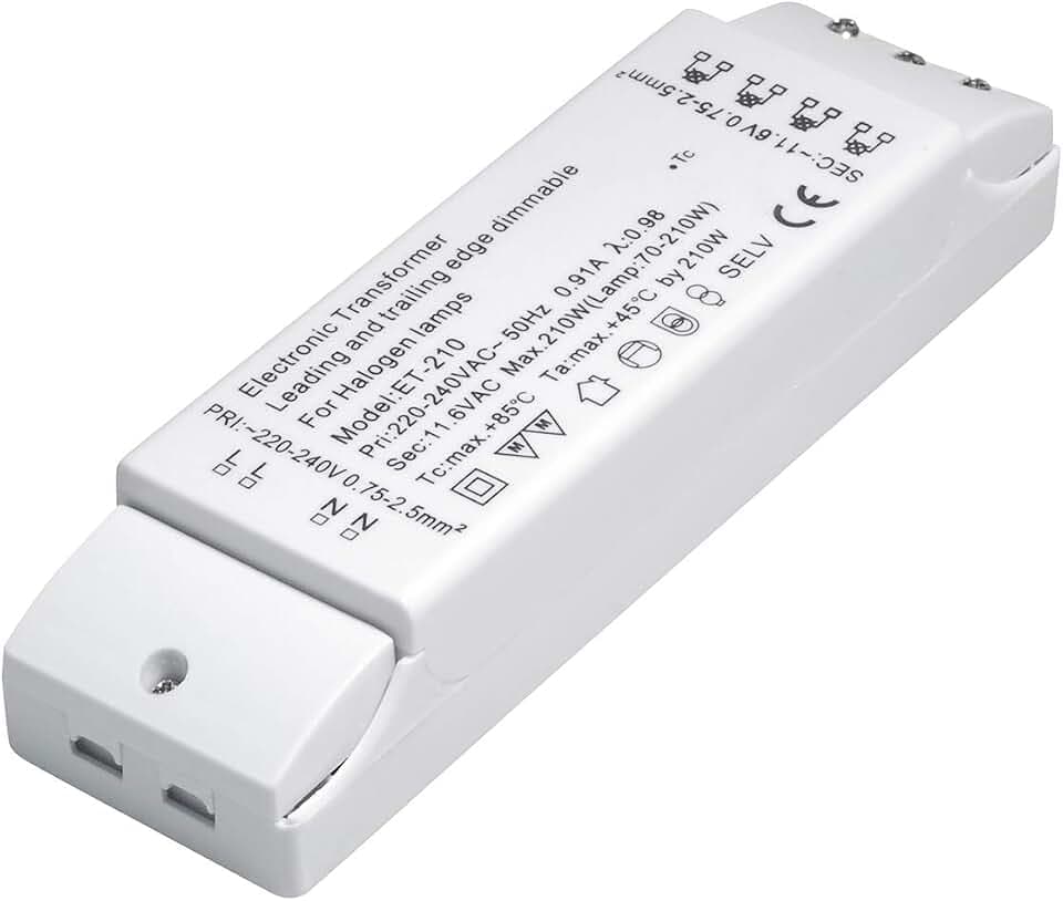 Eaglerise EET210LK Halogentrafo 210 Watt dimmbar IKEA