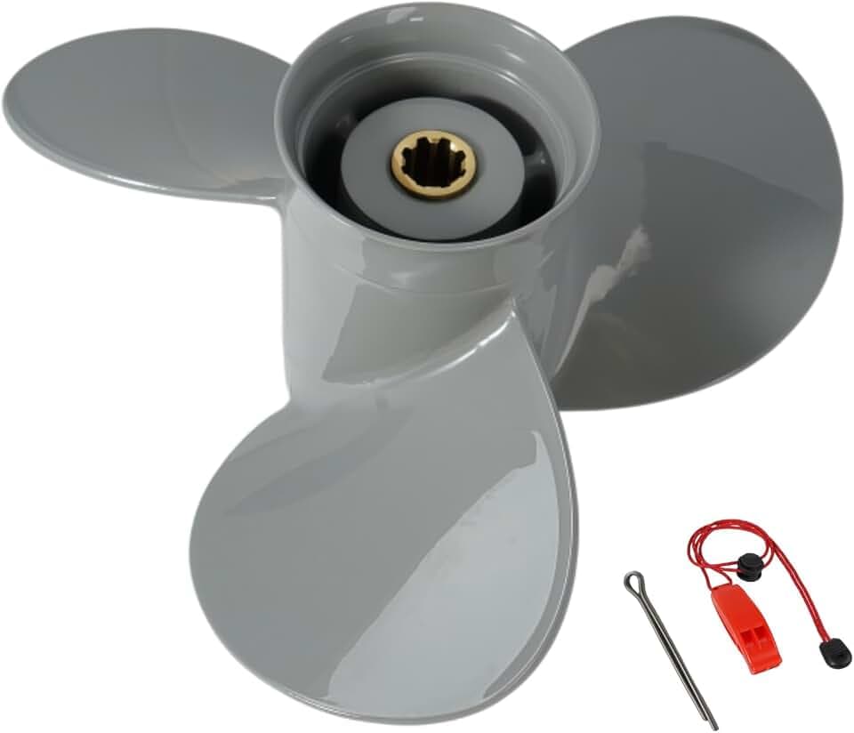 for Honda 9.9/15/20HP Aluminum Propeller,8 Tooth Outboard Props