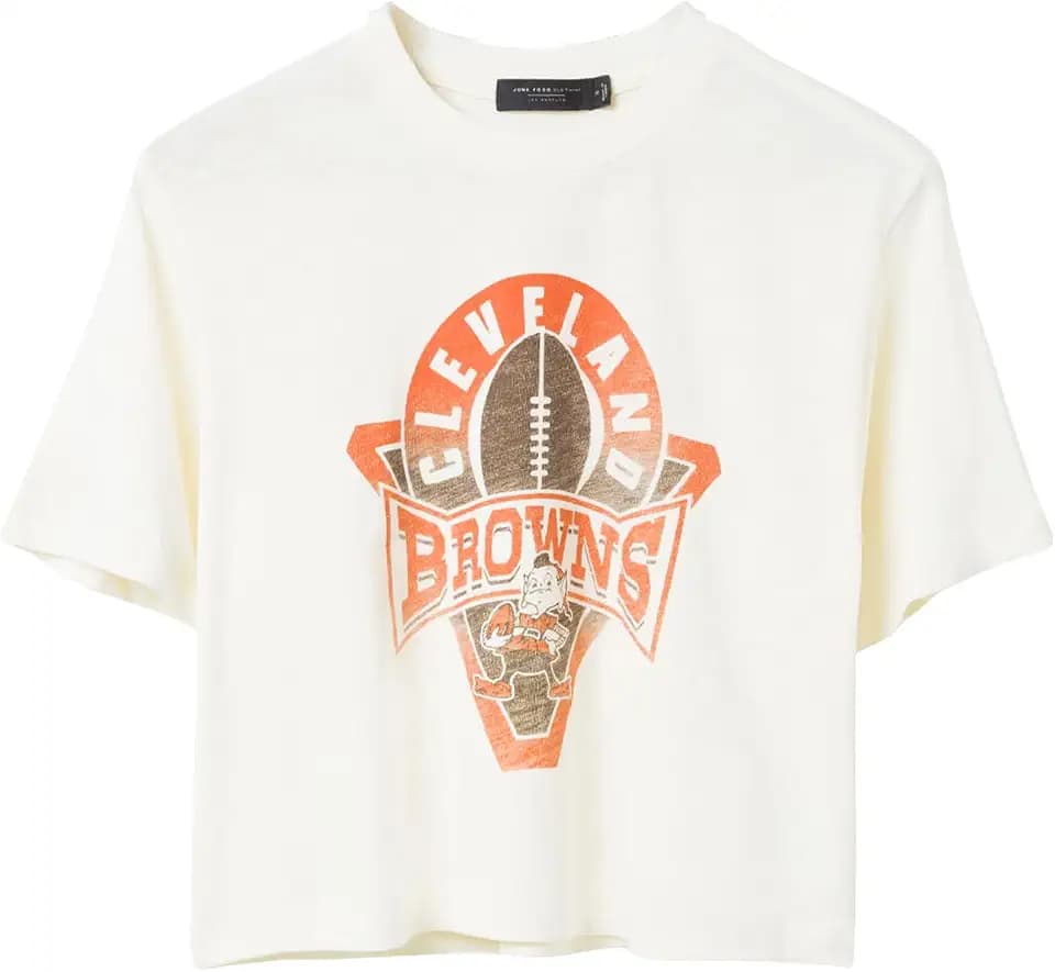 Junk Food Women's Dolphins Crop Tee