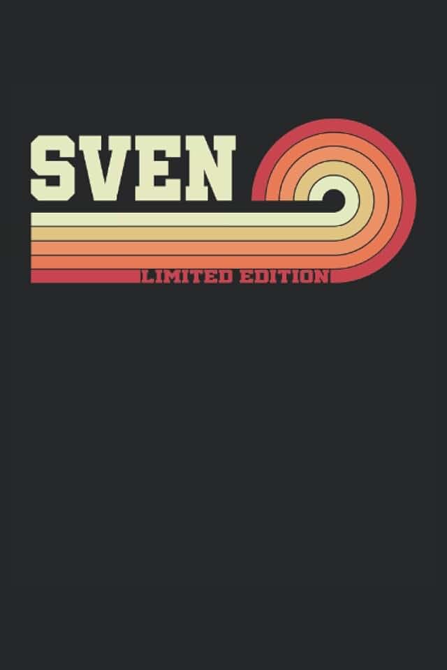 Sven Limited Edition: Sven Notizbuch für Sven I Eintragen von Notizen, Texten, Terminen, Aufgaben & Ideen I 100 karierte Seiten I Geschenkidee für Sven