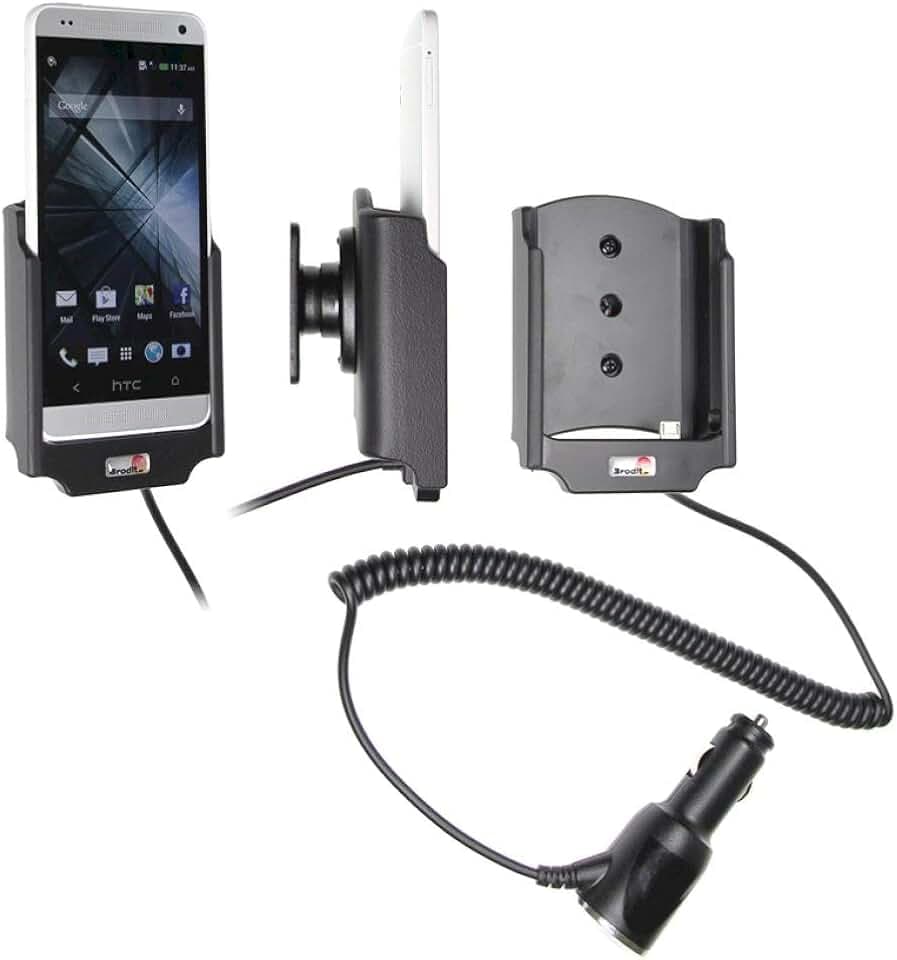 Brodit Gerätehalter 512558 | Made IN Sweden | mit Ladefunktion für Smartphones - HTC One Mini