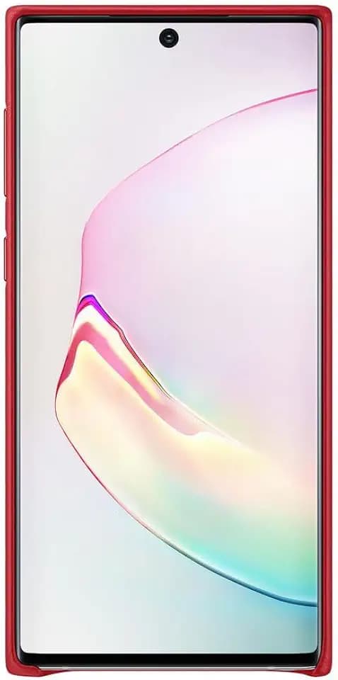 Samsung Leather Cover (EF-VN970) für Galaxy Note10, rot